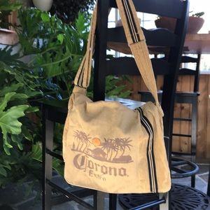 Corona detailed hobo bag